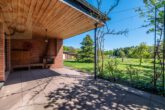Terrasse Haus 5 - Zweifamilienhaus mit Schwimmbad, 3 Garagen und großem Grundstück – ideal für Pferdeliebhaber!