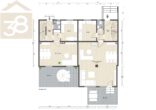 Grundriss EG - Zwei Reihenmittelhäuser mit 260 m² Wohnfläche & Garten! Mein Haus = Mein Partner!
