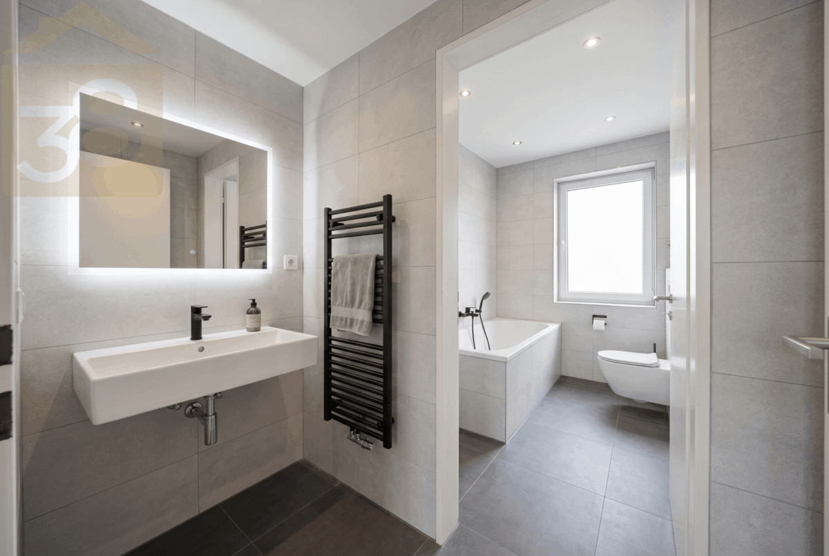 Einrichtungsbeispiel - Badezimmer