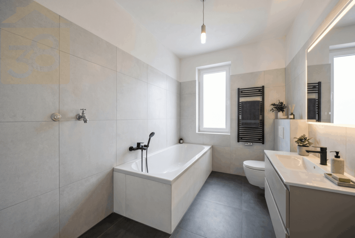 Einrichtungsbeispiel - Badezimmer