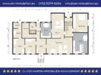 Grundriss Erdgeschoss - Mehrfamilienhaus mit 3 Wohneinheiten und Pool in Lüdelsen! Mein Haus = Mein Makler!