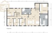 Grundriss Obergeschoss - Mehrfamilienhaus mit 3 Wohneinheiten und Pool in Lüdelsen! Mein Haus = Mein Makler!