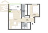 Grundriss - Gepflegte 2-Zimmer-Souterrainwohnung in Danndorf! Meine Wohnung = Mein Makler!