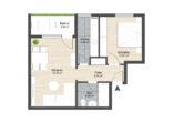 Grundriss - Gepflegte 2-Zimmer-Souterrainwohnung in Danndorf! Meine Wohnung = Mein Makler!