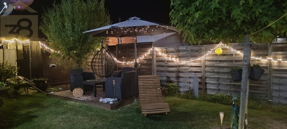 Garten mit Beleuchtung 2
