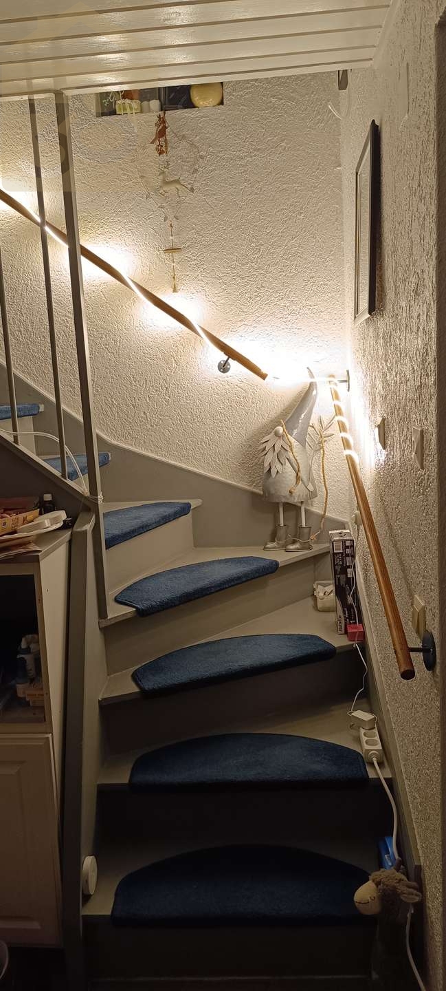 Treppenaufgang zum Obergeschoss