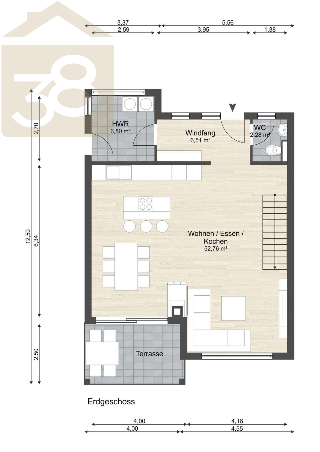 Grundriss EG