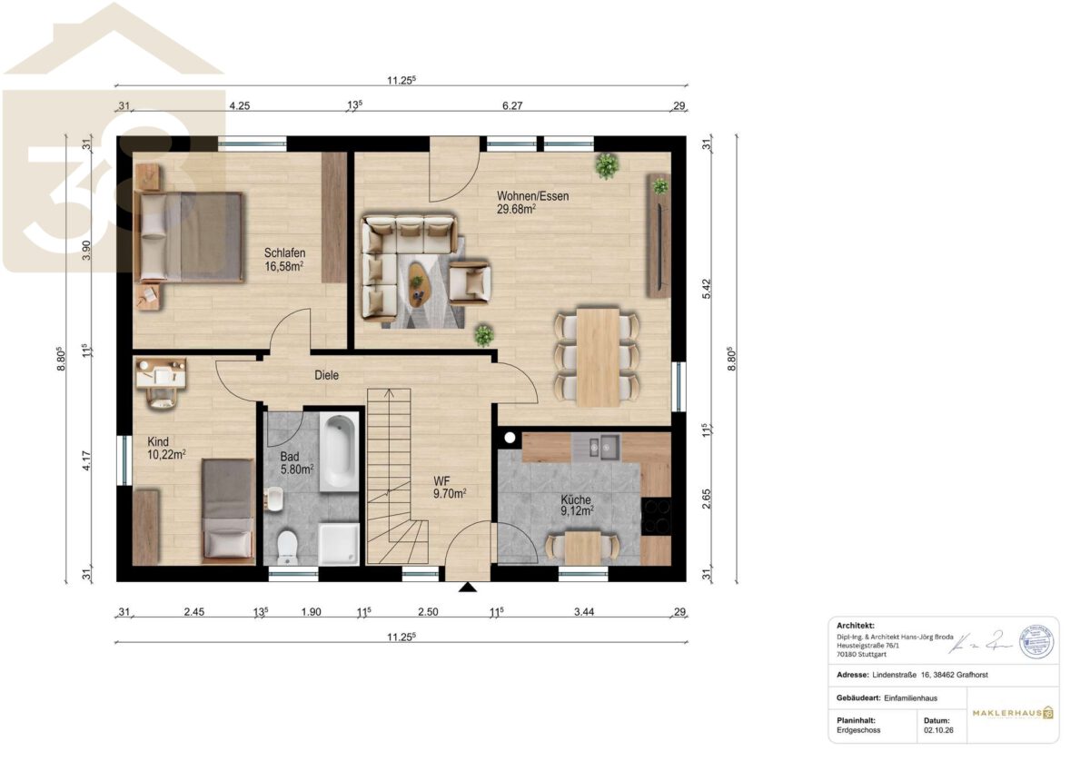 Grundriss EG