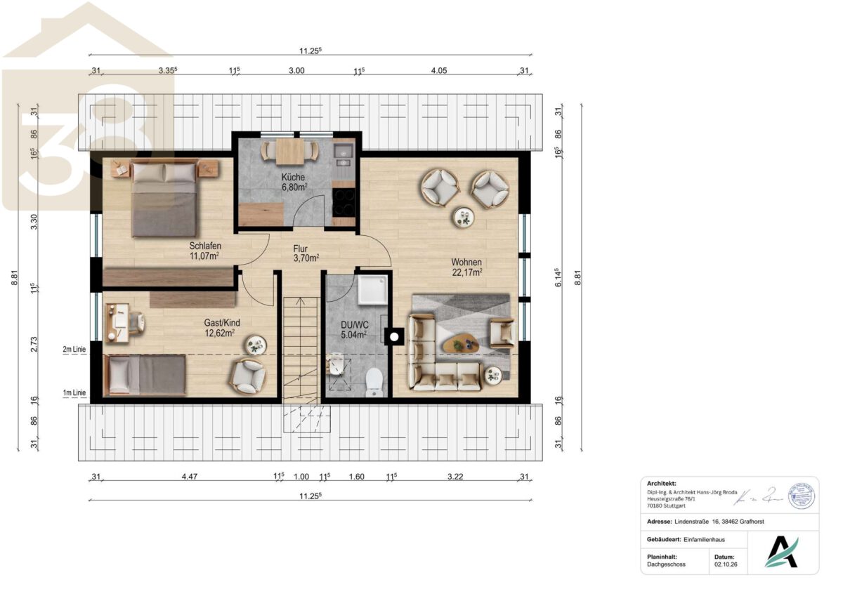 Grundriss DG