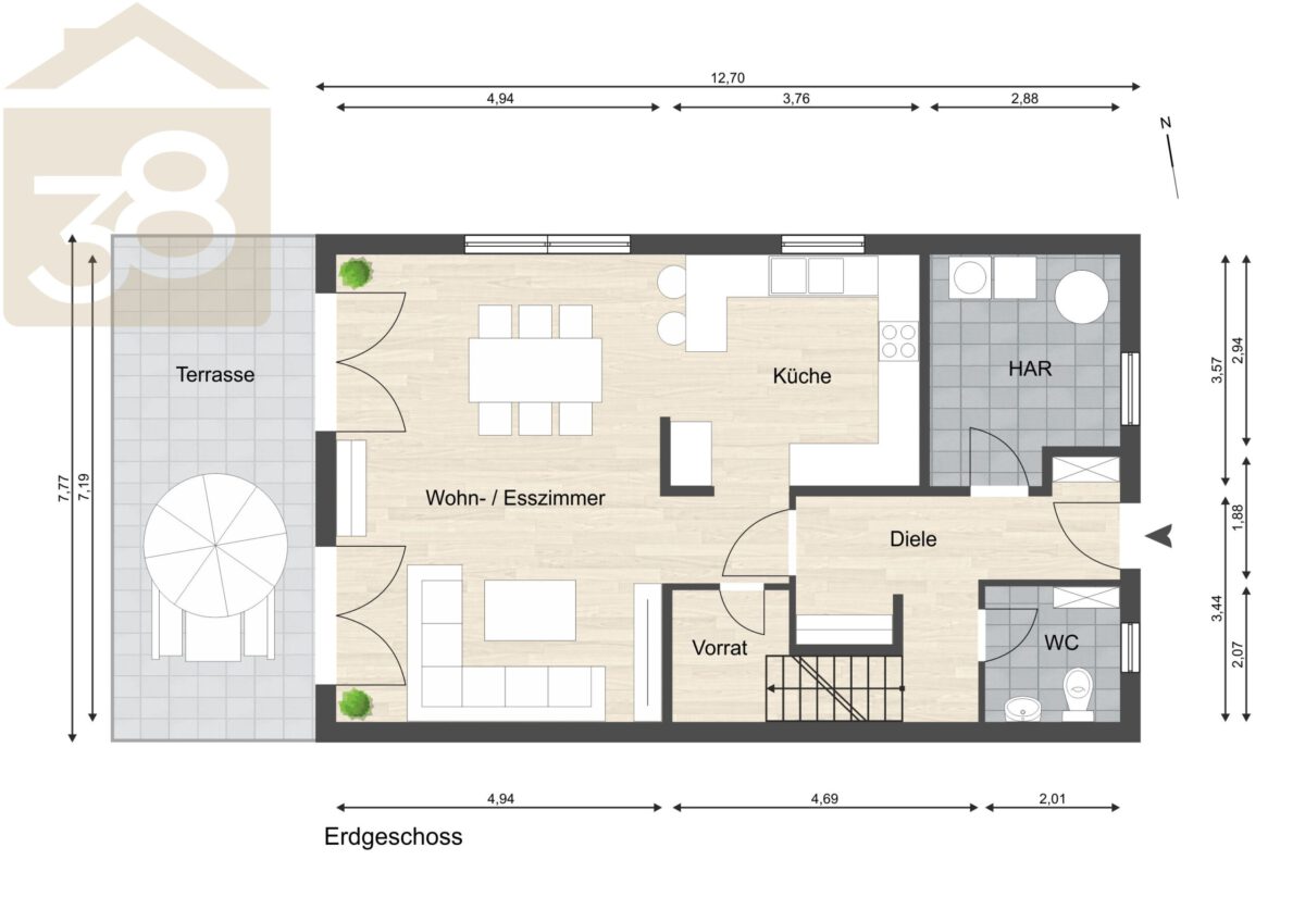 Grundriss EG