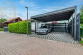 Carport - Moderner Architekten-Bungalow mit Walmdach in Hordorf! – Meine Immobilie! = Mein Partner!