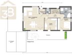 Grundriss EG - Moderner Architekten-Bungalow mit Walmdach in Hordorf! – Meine Immobilie! = Mein Partner!