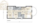 Grundriss Souterrain - Moderner Architekten-Bungalow mit Walmdach in Hordorf! – Meine Immobilie! = Mein Partner!
