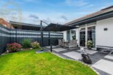 Garten & Terrasse - Moderner Architekten-Bungalow mit Walmdach in Hordorf! – Meine Immobilie! = Mein Partner!