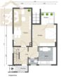 Grundriss Erdgeschoss - Unterkellertes Reihenendhaus in Königslutter auf Erbpachtgrundstück! Mein Haus = Mein Makler!