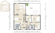 Grundriss Erdgeschoss - Unterkellerter Bungalow mit großem Grundstück und Doppelcarport in Parsau! Mein Haus = Mein Makler!