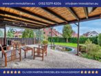 Terrasse (Teich nicht aktuell) - Gepflegtes Wohnhaus mit Doppelgarage und Vollkeller in Rothemühle! Mein Haus = Mein Makler!