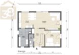 Grundriss - EG - Neuwertiges und modernes Einfamilienhaus mit Carport in Oebisfelde! Meine Immobilie = Mein Makler!
