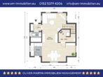 Grundriss Erdgeschoss - Idyllisches Haus am Badesee! Meine Immobilie = Mein Makler!