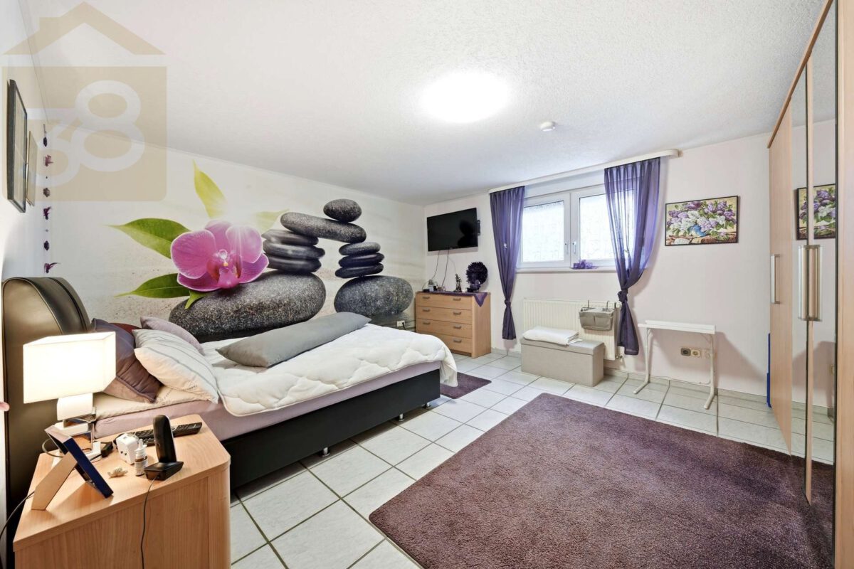 Schlafzimmer Souterrain