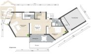 Grundriss Erdgeschoss - Vollunterkellerter Bungalow mit Sauna, Wintergarten und 3 Garagen! Mein Haus = Mein Makler!