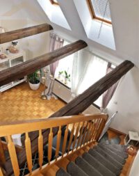 Wohnzimmer von oben