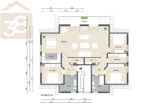 Grundriss 5 Zimmer - 2 in 1! Gepflegte Dachgeschosswohnungen mit Garten! Meine Wohnung = Mein Partner!