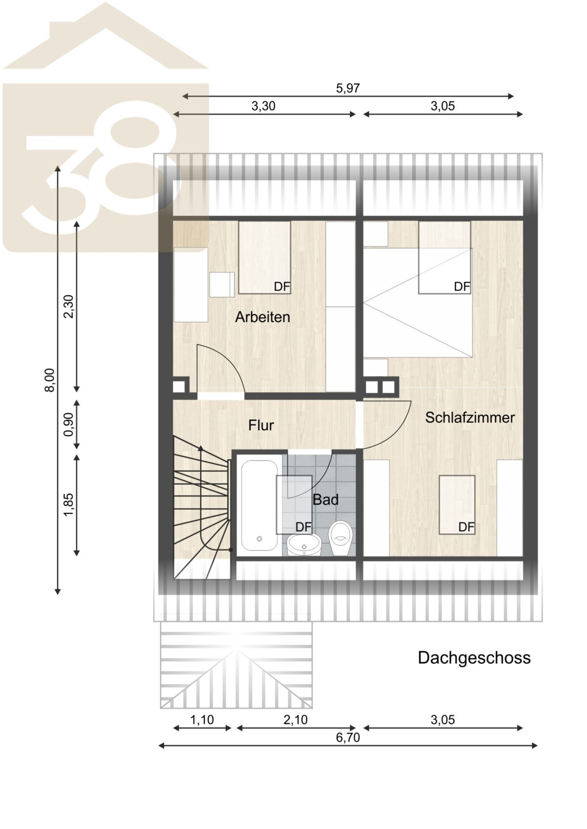 Grundriss - DG