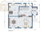 Grundriss EG - Einfamilienhaus mit Doppelgarage und Eigentumsgrundstück! Mein Haus = Mein Makler!