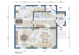 Grundriss EG - Einfamilienhaus mit Doppelgarage und Eigentumsgrundstück! Mein Haus = Mein Makler!