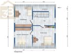 Grundriss OG - Einfamilienhaus mit Doppelgarage und Eigentumsgrundstück! Mein Haus = Mein Makler!