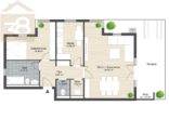 Grundriss - Moderne 2-Zimmer-Erdgeschosswohnung in Vorsfelde-Bürgerkämpe! Meine Wohnung! = Mein Makler!