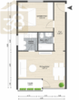 Grundriss 1 Zimmerwohnung - Zwei vermietete Wohnungen in Wolfsburg – Meine Wohnung = Mein Makler!