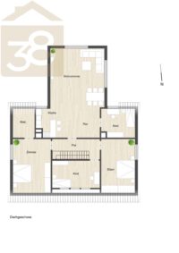 Grundriss Dachgeshchoss
