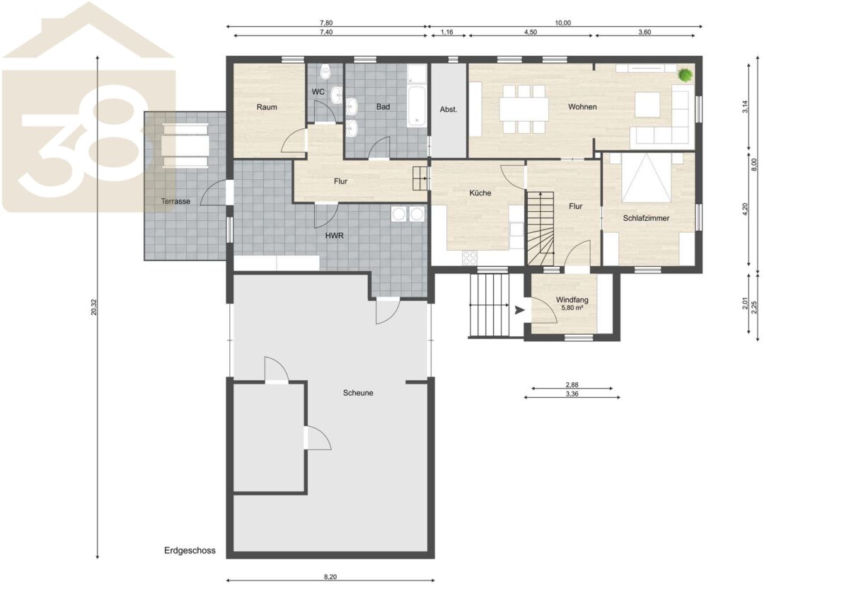Grundriss EG