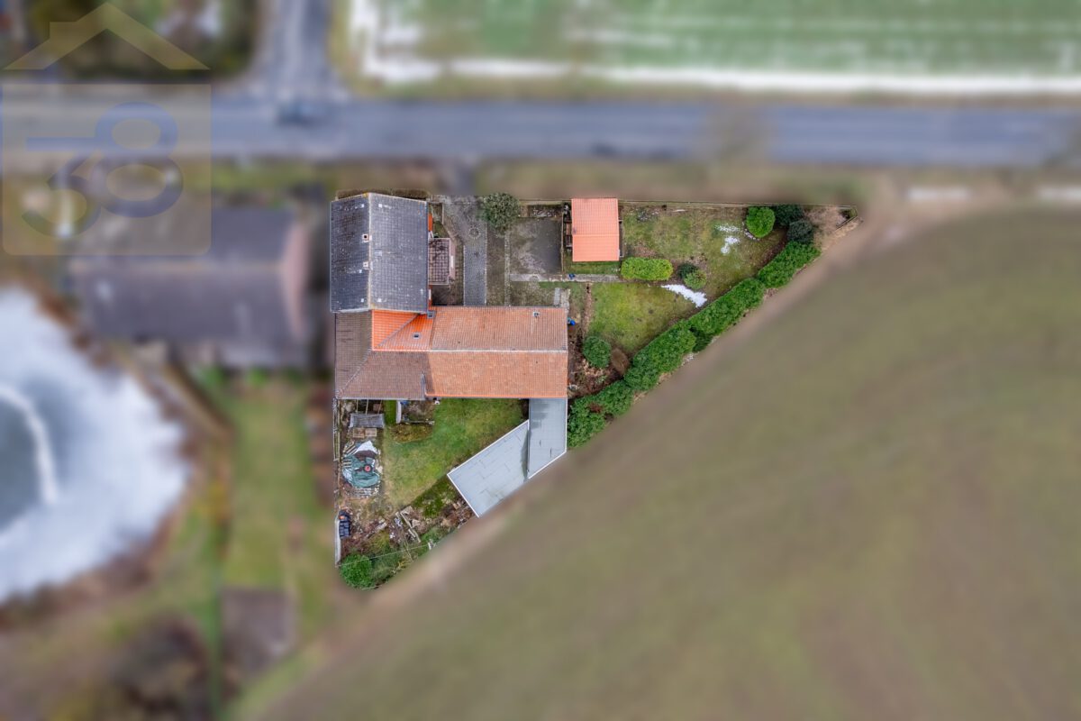 Hausansicht oben