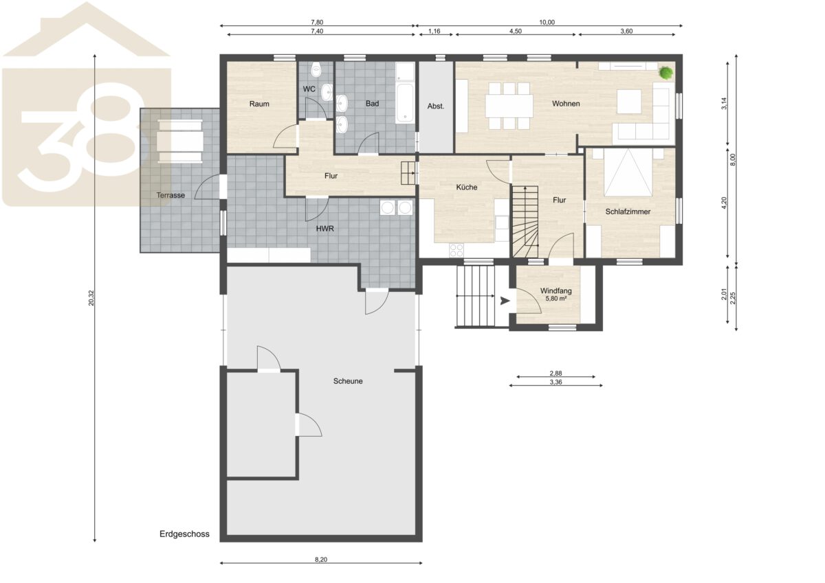 Grundriss EG