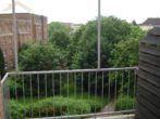 Ausblick Loggia EG - 4-Zimmer-Maisonettewohnung mit großer Dachterrasse in Braunschweig! Meine Wohnung = mein Makler!