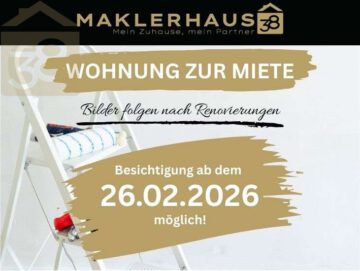 Modernisierte 2-Zimmer-Wohnung im Zentrum von Vorsfelde! Meine Wohnung = Mein Partner!, 38448 Wolfsburg, Erdgeschosswohnung