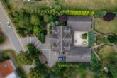 Luftansicht - Modernes Einfamilienhaus mit Schwimmbad,Sauna & Nebengelass bei Brome!Meine Immobilie = Mein Makler!