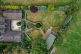Luftansicht - Modernes Einfamilienhaus mit Schwimmbad,Sauna & Nebengelass bei Brome!Meine Immobilie = Mein Makler!