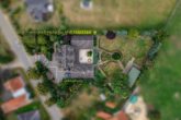 Luftansicht - Modernes Einfamilienhaus mit Schwimmbad,Sauna & Nebengelass bei Brome!Meine Immobilie = Mein Makler!