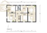 Grundriss OG - Ein/Zweifamilienhaus mit 2 Wohneinheiten und Garage in Braunschweig-Lamme! Mein Haus = Mein Partner!