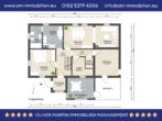 Grundriss Erdgeschoss - Ein/Zweifamilienhaus mit 2 Wohneinheiten und Garage in Braunschweig-Lamme! Mein Haus = Mein Makler!