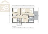 Grundriss OG - Einfamilienhaus mit Doppelgarage & 670 m² Eigentumsgrundstück in Tappenbeck! Mein Haus=Mein Partner