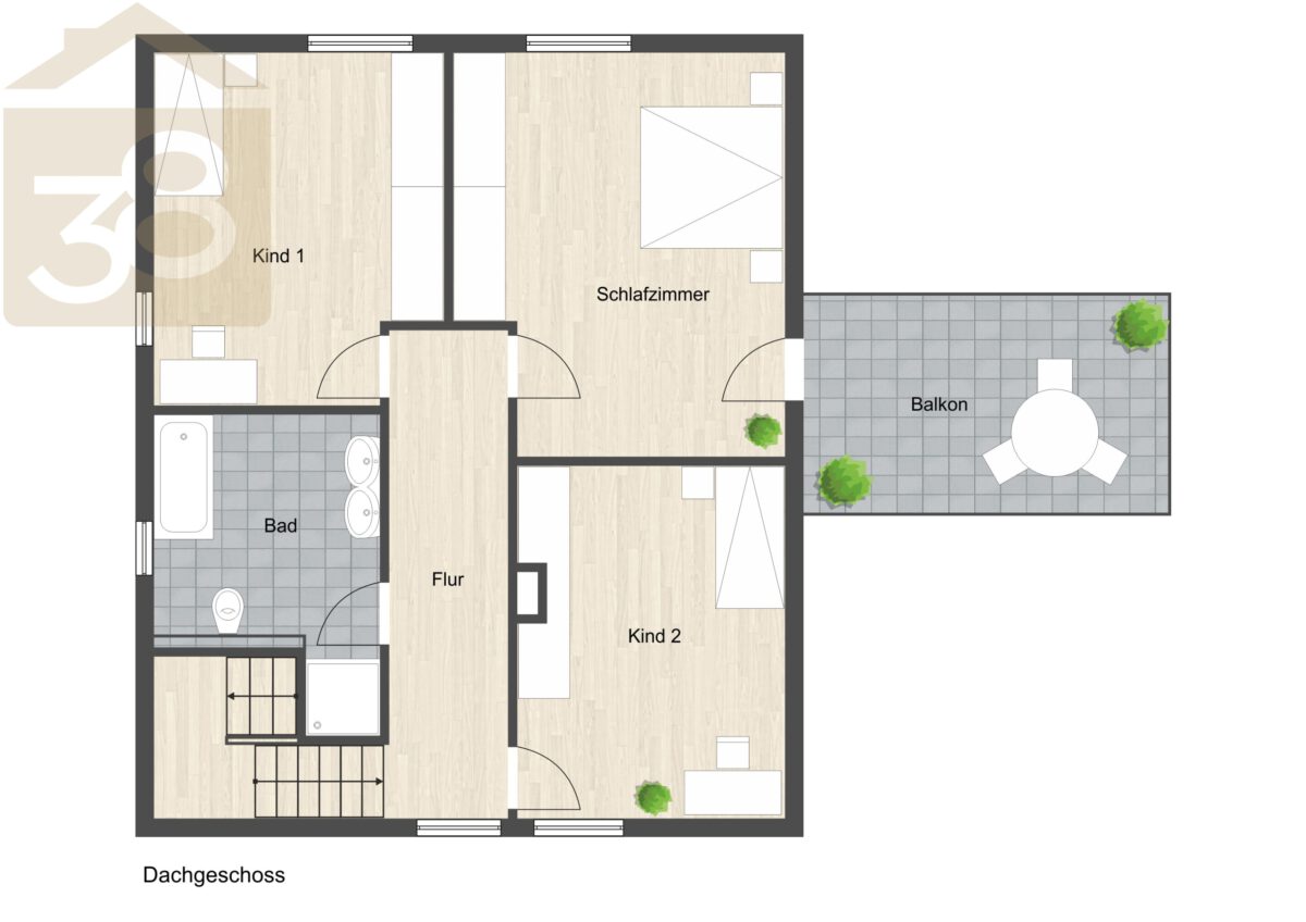 Grundriss DG