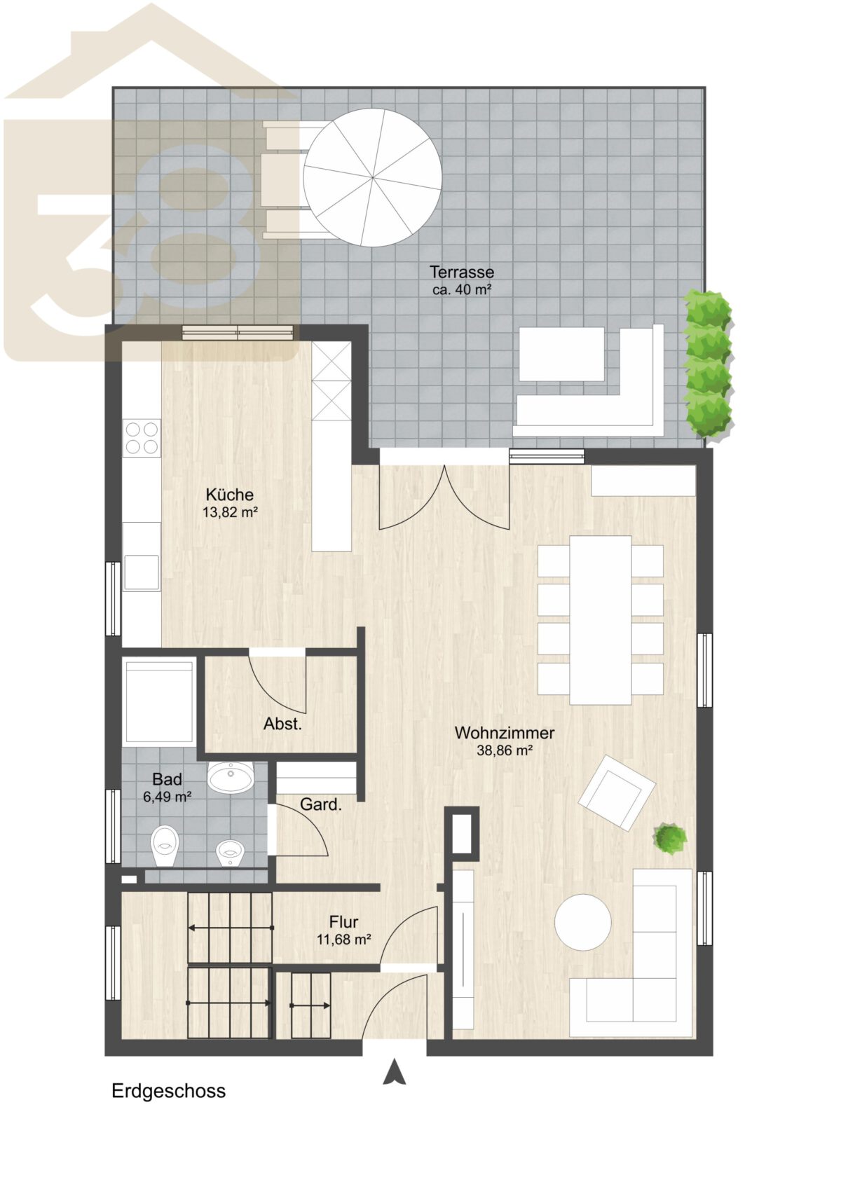 Grundriss EG