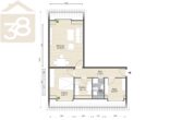 Grundriss 3 Zimmer - Vier Wohnungen im Paket in einem 15 Parteien Haus in Gifhorn! Meine Immobilie = Mein Partner!
