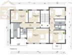 Grundriss OG - Vermietetes Mehrfamilienhaus mit 4 Wohnungen in Vorsfelde! Mein Haus = Mein Partner!