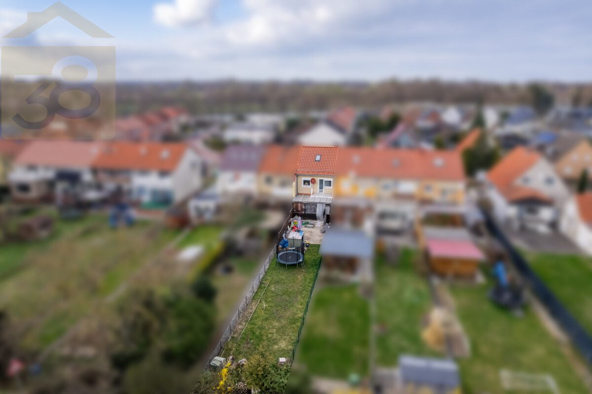 Hausansicht oben